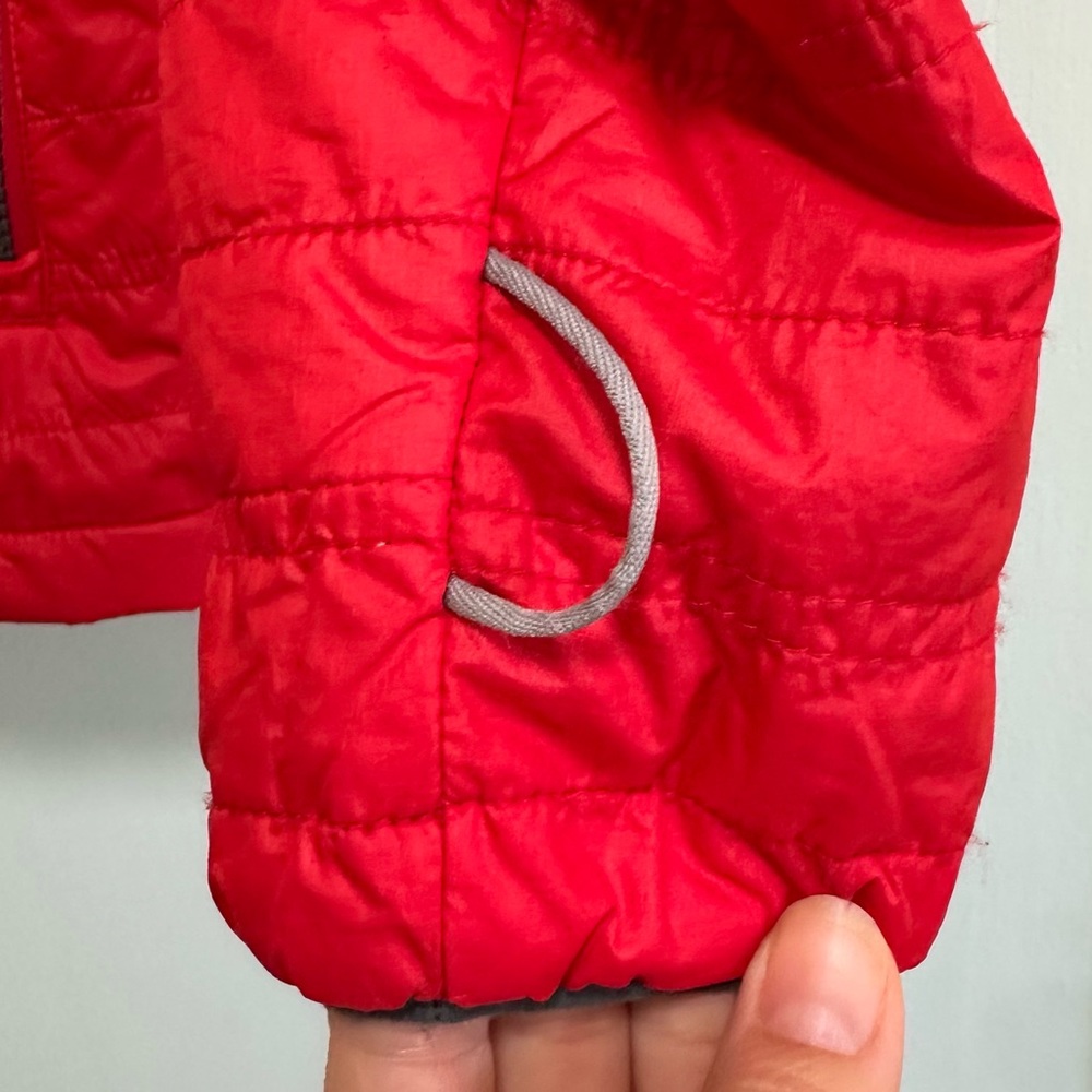 Columbia Omni-heat lightweight packable red puffer jacket, size small - Picture 3 of 16